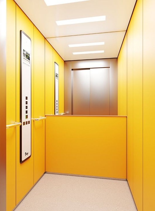 Cabina estilo contemporáneo con laminados premium — Ascensores Skylift